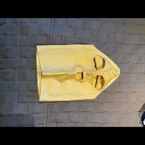 Skinfit spandex hood- gold. Brand new